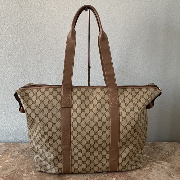 ❤️❤️SOLD❤️❤️Gucci GG pvc vintage travel/tote bag - Picture 4 of 17